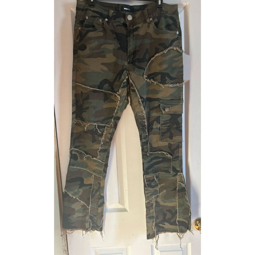 Nova Men Camo Jeans Size 32